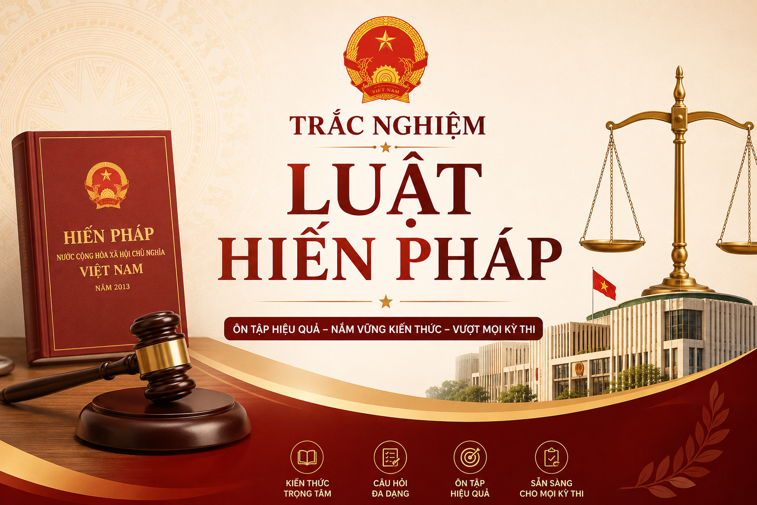 Trắc nghiệm Luật Hiến pháp Phần 2