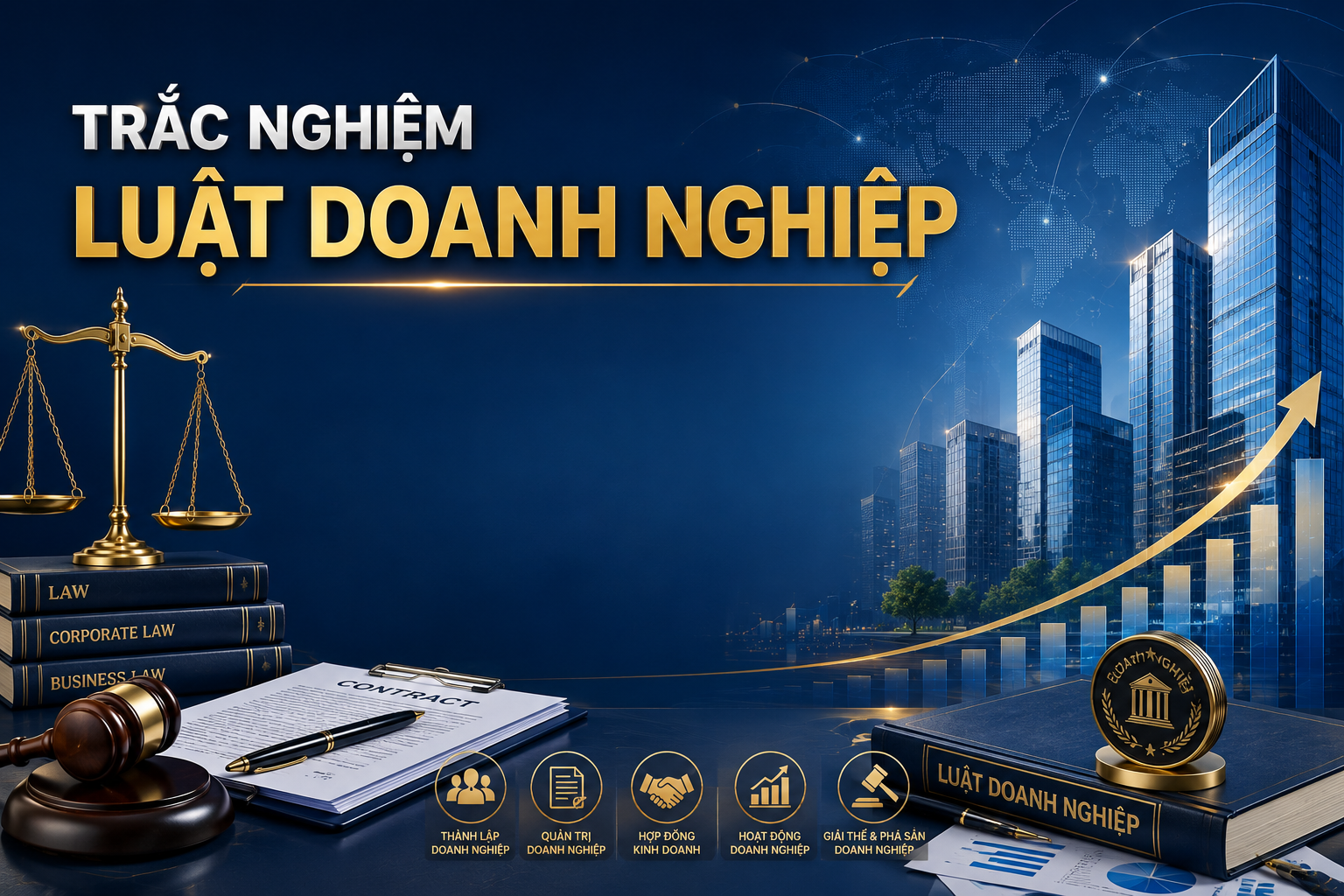 Trắc nghiệm Luật Doanh nghiệp