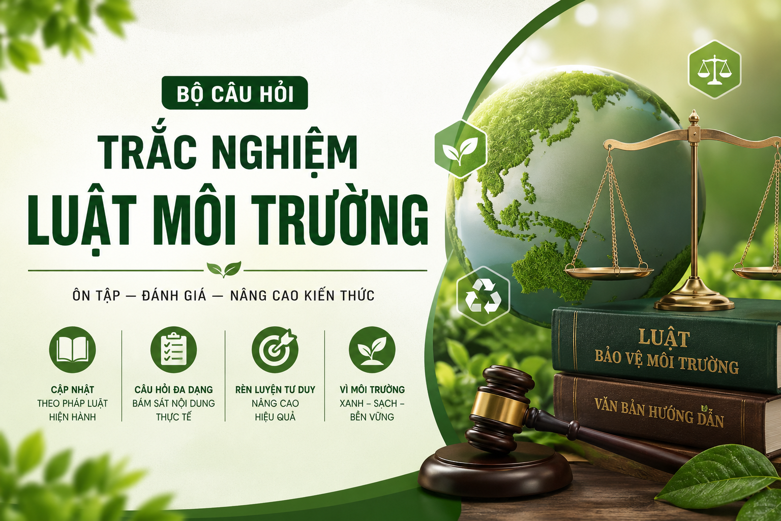 Đề trắc nghiệm Luật Môi trường Phần 2