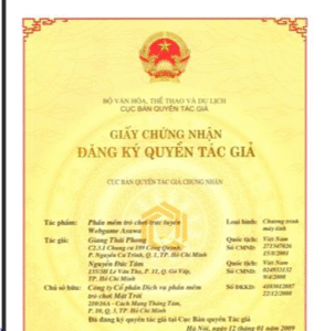 Yêu cầu về tài liệu trong hồ sơ đăng ký quyền tác giả