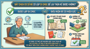 Đất chưa có sổ đỏ có lập di chúc để lại thừa kế được không