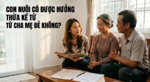 Con nuôi có được hưởng thừa kế từ cha mẹ đẻ không?