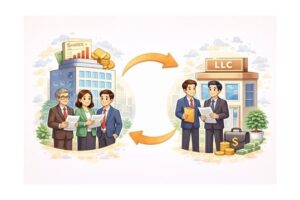 Phương thức chuyển đổi công ty cổ phần thành công ty trách nhiệm hữu hạn hai thành viên