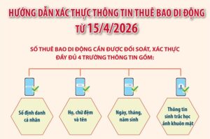 Thông tư số 08/2026/TT-BKHCN của Bộ Khoa học và Công nghệ: Hướng dẫn việc xác thực thông tin thuê bao di động mặt đất